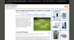 Desktop Screenshot of lawnproblems.net